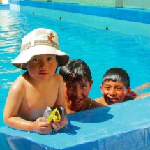 In the hot springs of Lucho